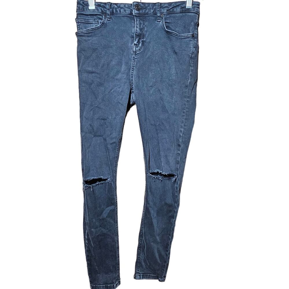 Topshop Jamie Knee Rip Jeans 28 x 30